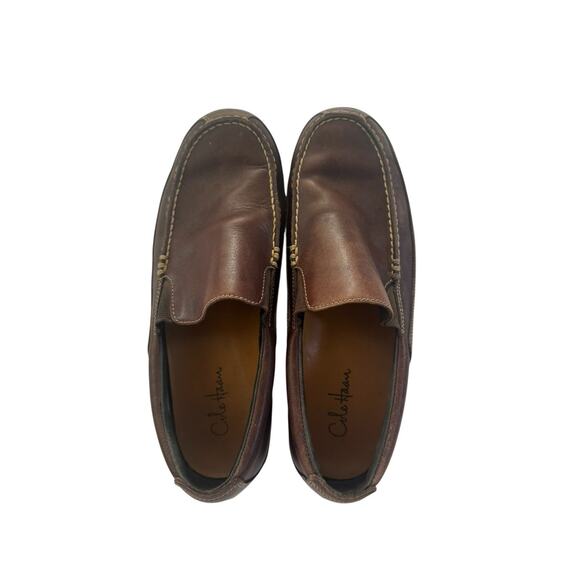 Cole Haan Penny Loafer Driving Shoes Mens 9 1/2 Brown Leather Preppy #6048 - Picture 9 of 11